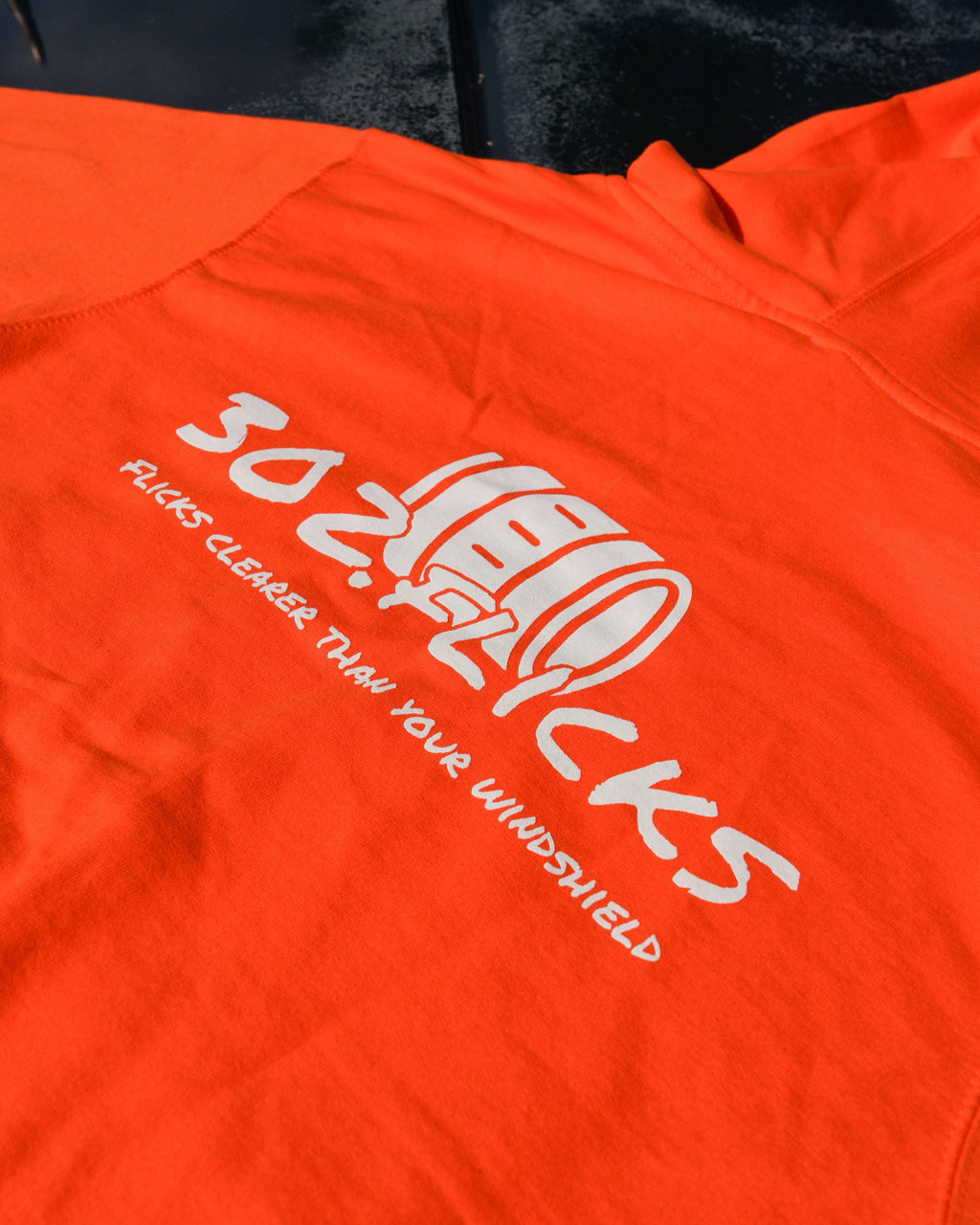 High viz Orange Hoodie