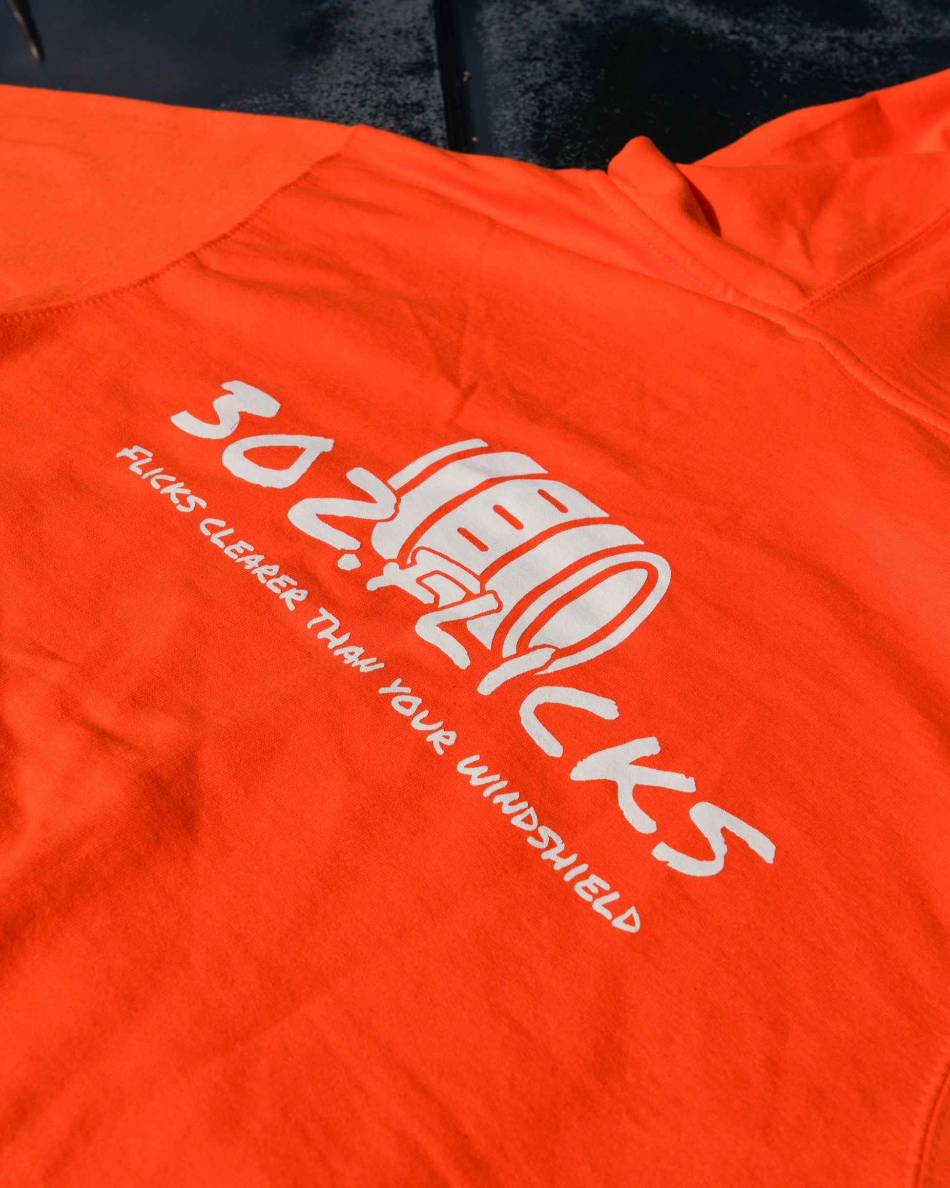 High viz Orange Hoodie