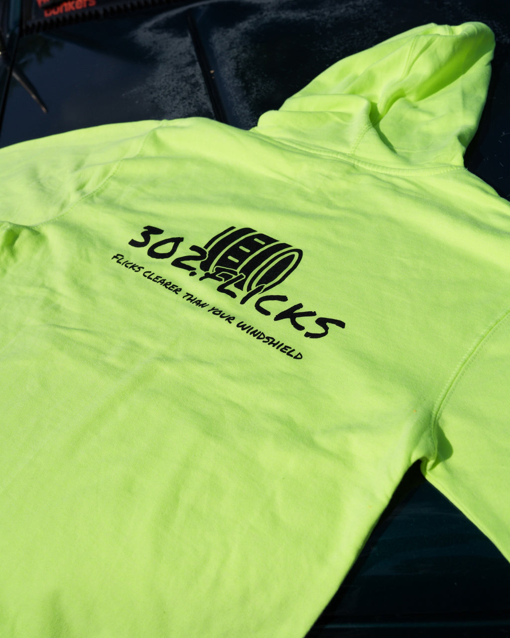 High Viz Yellow Hoodie