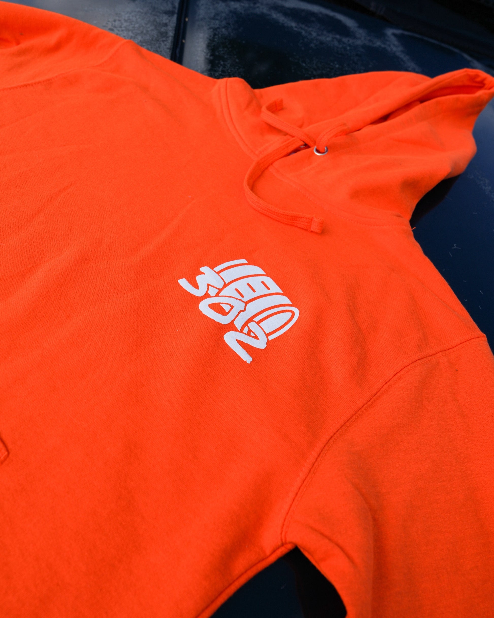 High viz Orange Hoodie