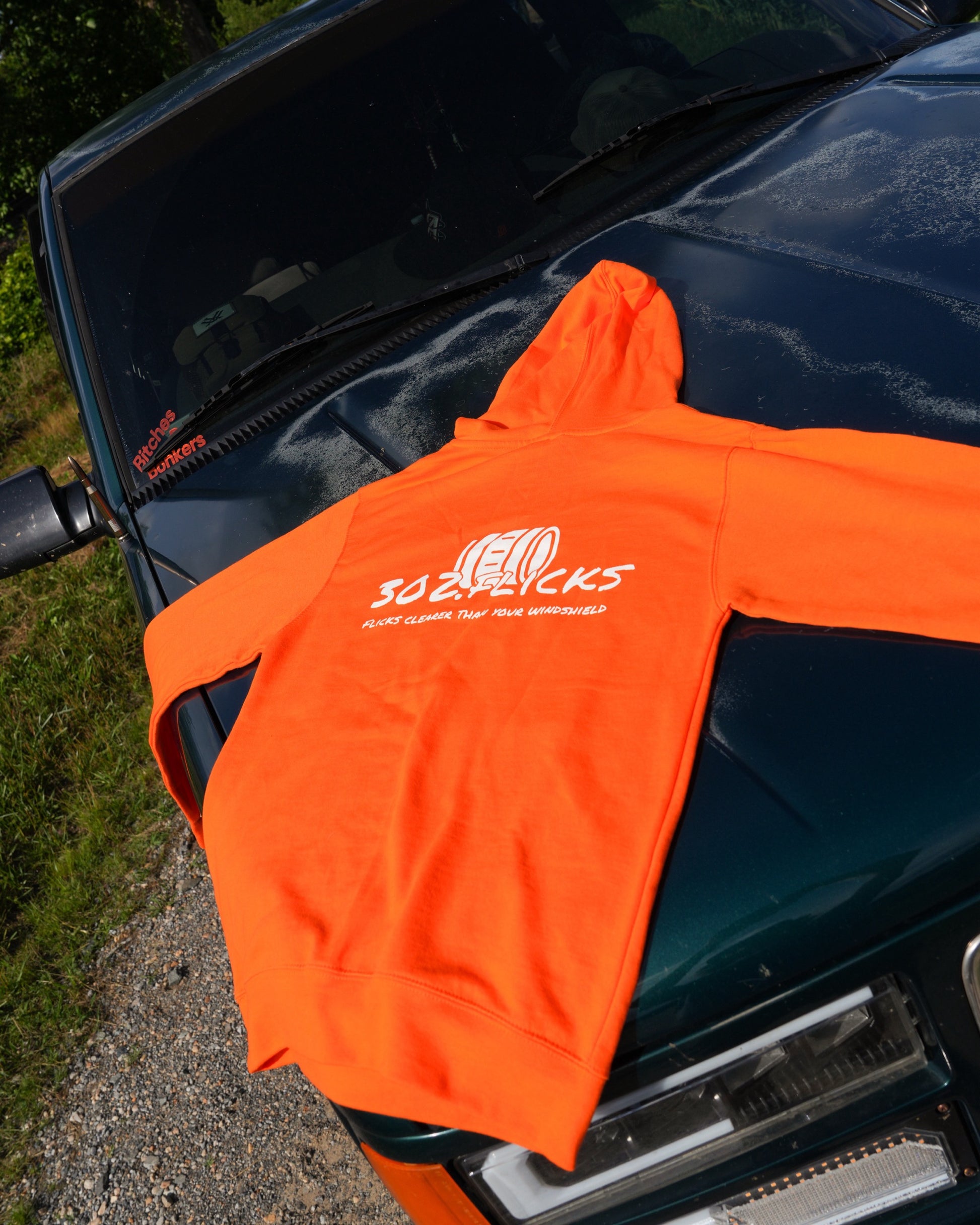 High viz Orange Hoodie